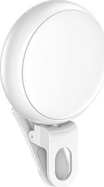 Usams Lampka LED do Selfie biały/white ZB55D02 (US-ZB055)
