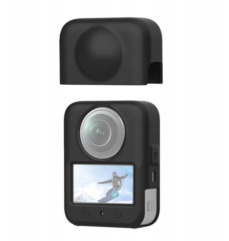 Etui Case Osłona Silikonowa Futerał + Dekielek na Obiektywy do DJI Osmo 360 / PU783B
