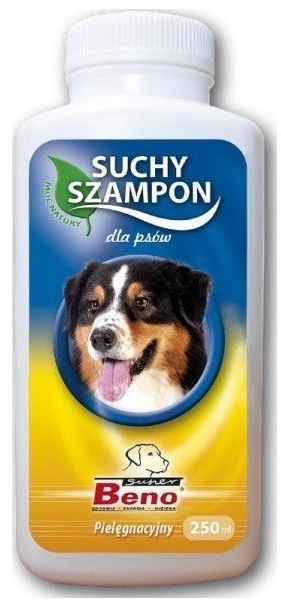 Super Benek SUPER BENO Szampon Suchy Pielęgnacyjny Dla Psów 250ml