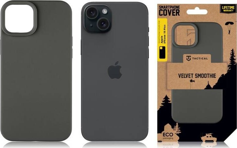 Tactical Velvet Smoothie Cover for Apple iPhone 15 Plus Bazooka standard