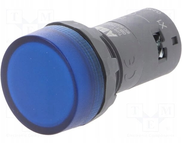 Lampka kompaktowa z diodą 22mm niebieska CL2-502L 24V AC/DC 1SFA619403R5024