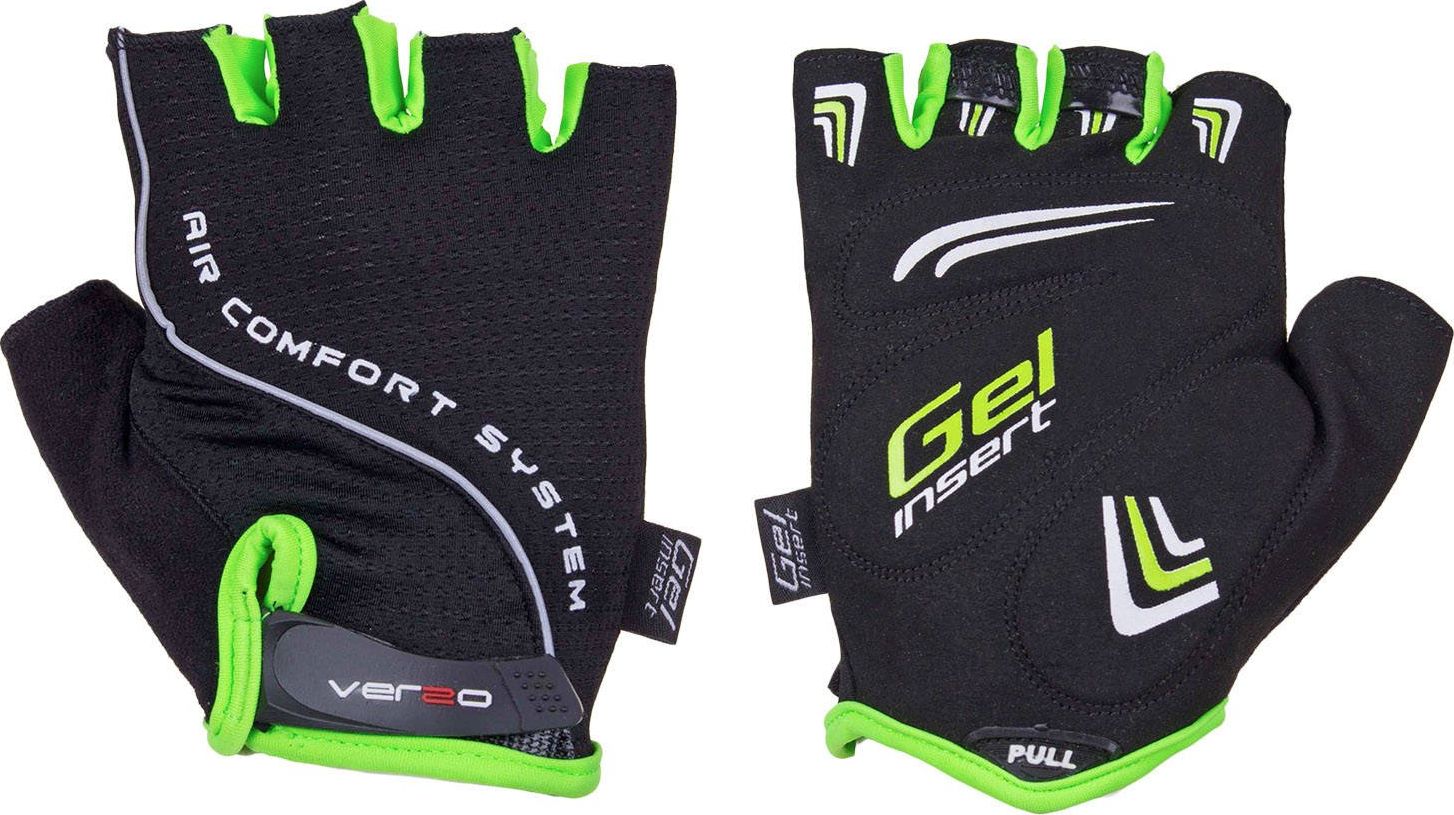 Verso Rękawiczki rowerowe Verso SB-01-7059-E czarno-limonkowy S