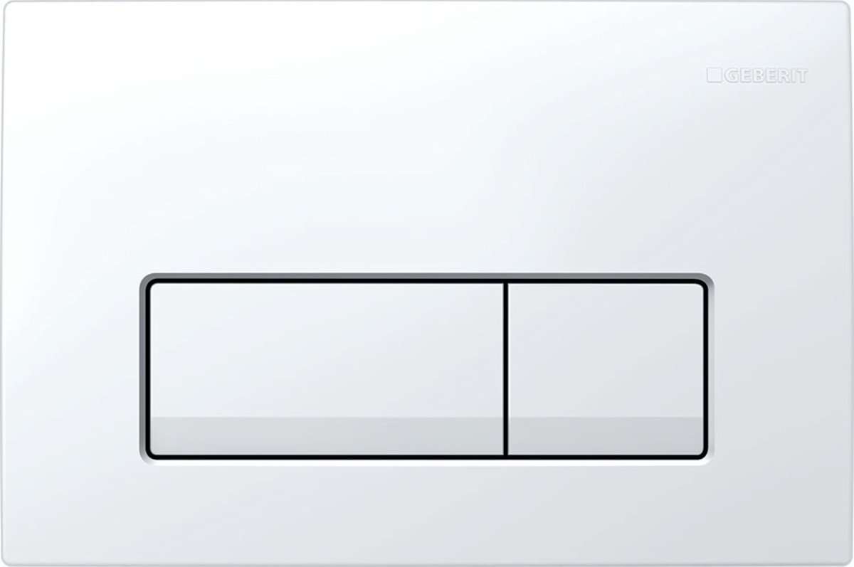 Przycisk spłukujący Geberit Delta 50 do WC biały (115.119.11.1)