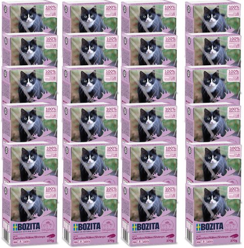 BOZITA Cat Krewetki W Sosie 24x370g