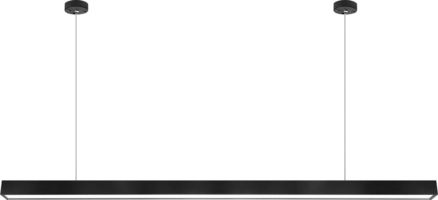 Syntron LAMPA LINIOWA LED - 40W CZARNA B.CIEPŁA 3000K