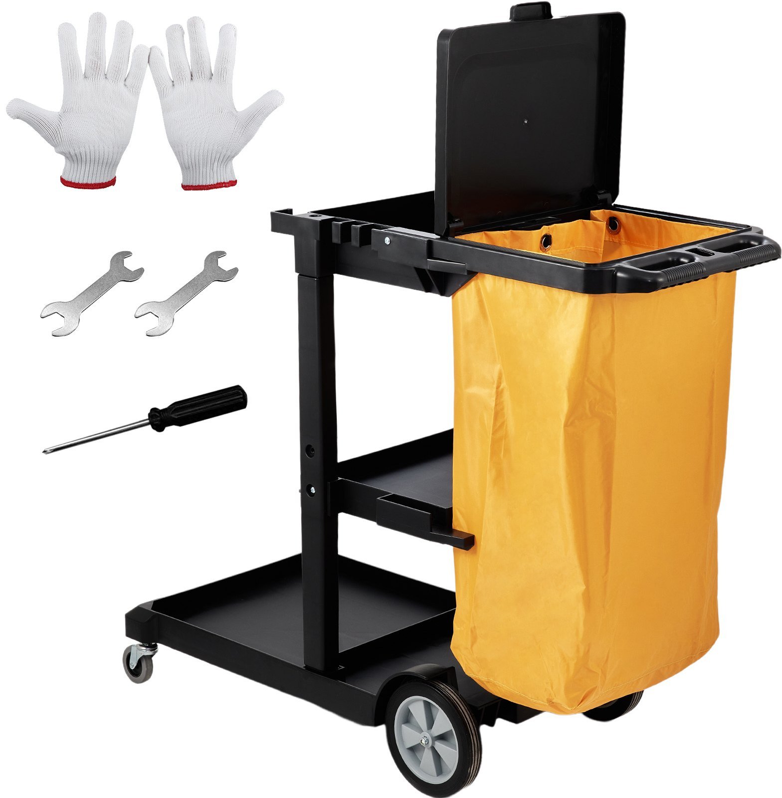 Profesjonalny wózek serwisowy do sprzątania hotelowy do 90,7 kg