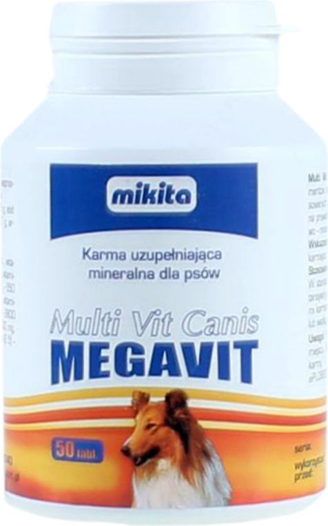 MIKITA MULTI VIT CANIS /MEGAVIT/ 50szt
