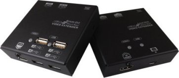 System przekazu sygnału AV Value Przedłużacz KVM VALUE przez Cat.5e/6, HDMI, 4 x USB
