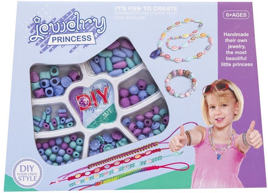 Zestaw koralików do tworzenia biżuterii