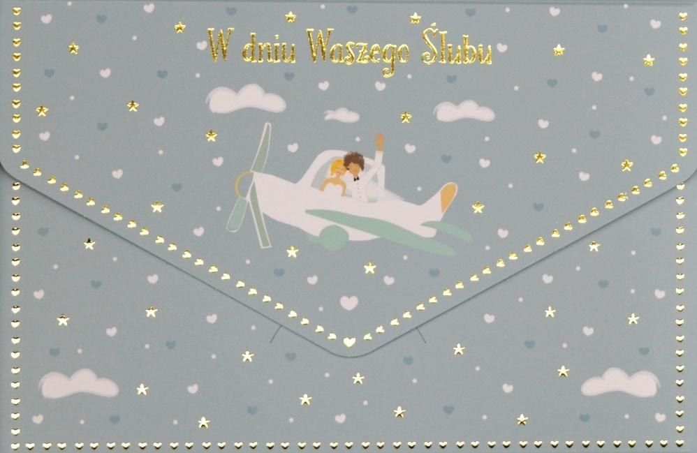 Trend Kartka-koperta Ślub TS+07
