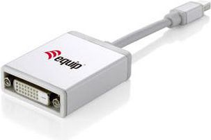 Adapter AV Equip DisplayPort Mini - DVI-I biały (133433)