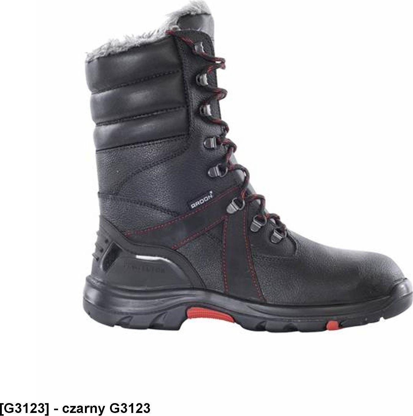 Ardon ARDON HIBERNUS S3 - zimowe obuwie ochronne, podnosek, wkładka antyprzebiciowa, podeszwa nierysująca, olejo odporna, antystatyczna, ciepło kontak