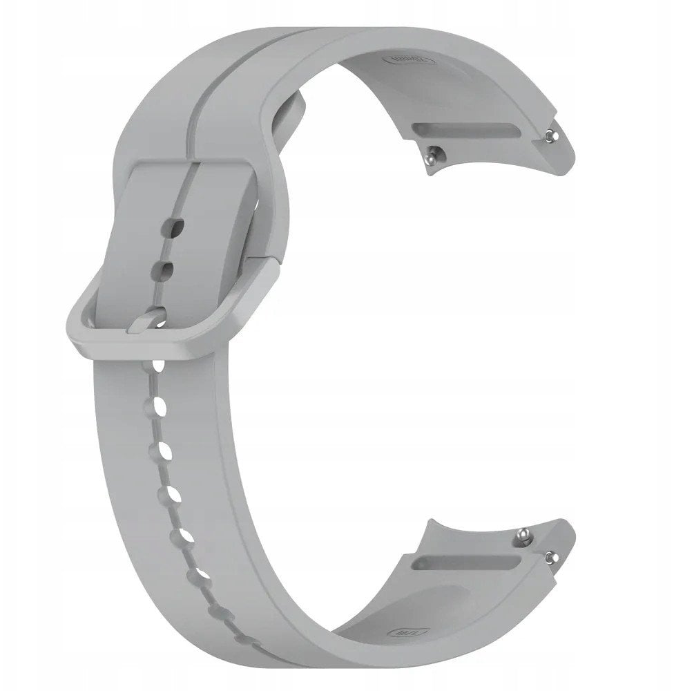 Pasek silikonowy do SAMSUNG Watch 4 / 5 szary (4)