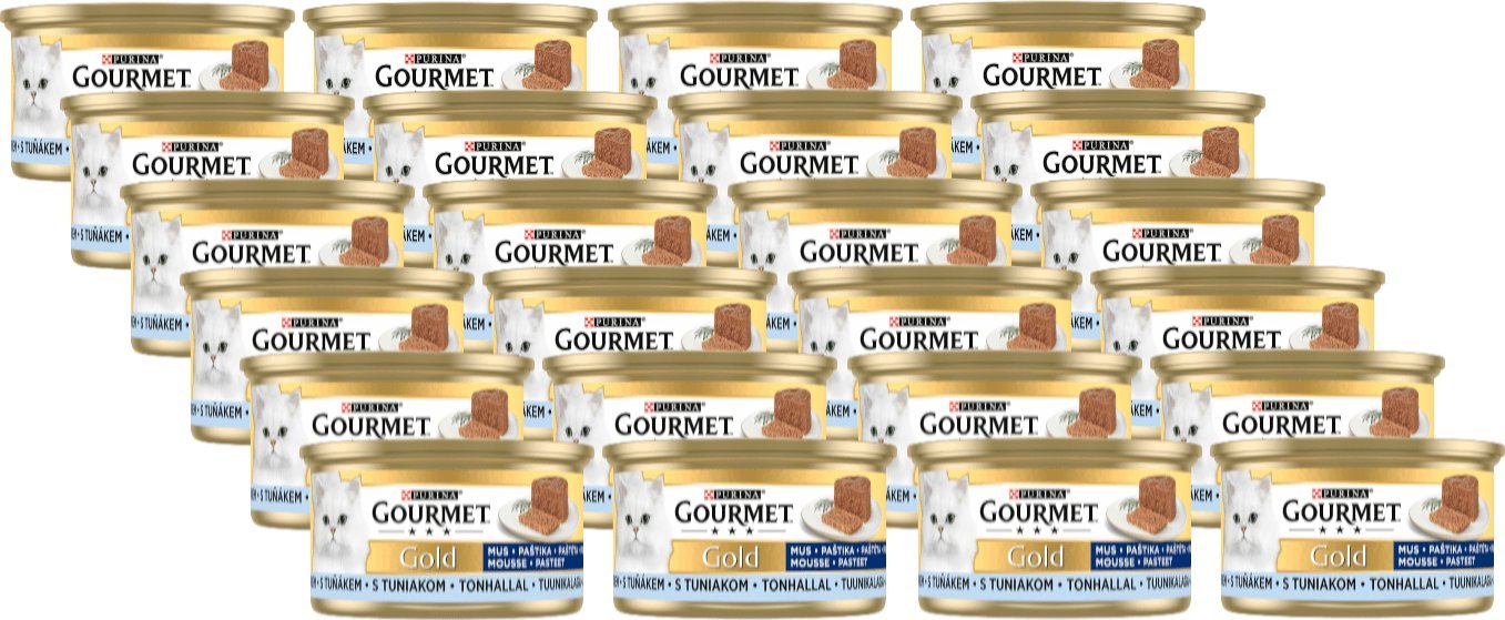 Purina Purina Gourmet Gold mus z tuńczykiem 24x85g
