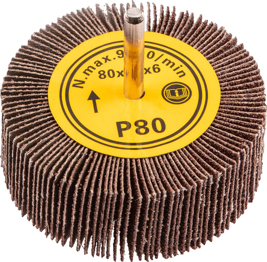 Graphite Ściernica listkowa (Ściernica listkowa trzpieniowa, 80 x 30 mm, K80)