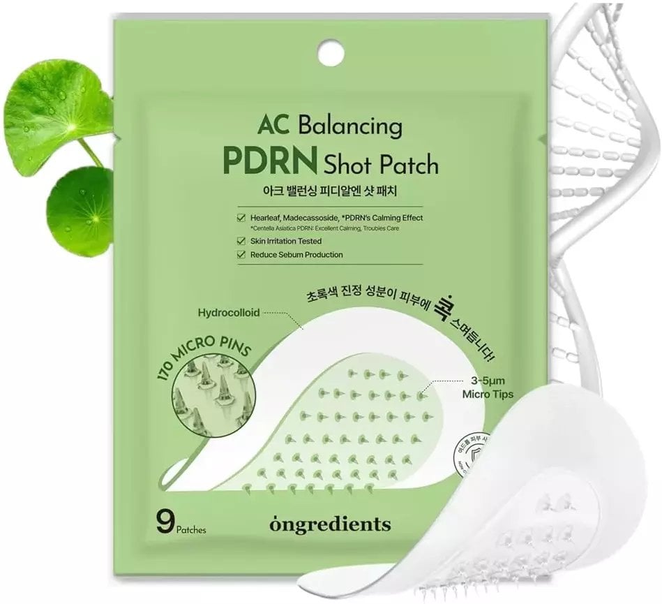 ONGRIEDENTS_AC Balancing PDRN Shot Patch plastry na wypryski 9szt