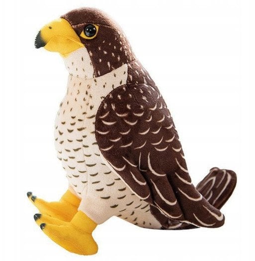 Pluszowa Maskotka Przytulanka Ptak Sokół Brązowy 30cm
