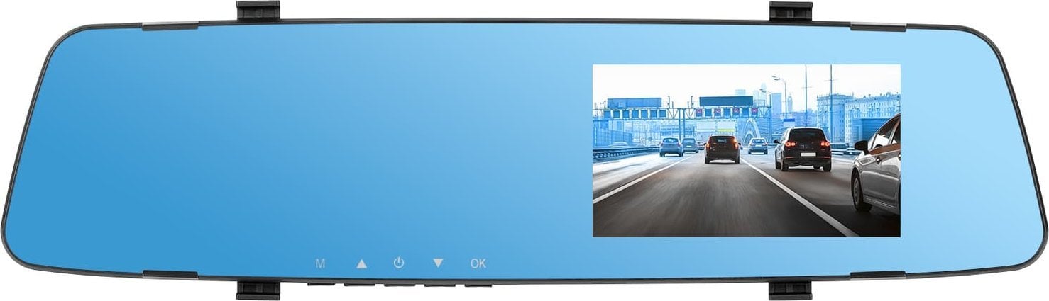 Wideorejestrator PeiYing Lusterko samochodowe Peiying Basic z rejestratorem i kamerą cofania L200