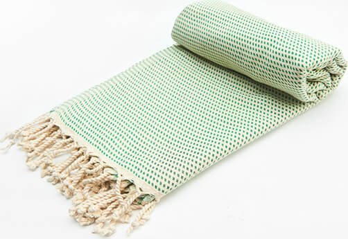 Yeye Ręcznik hammam CHESS 100% bawełna YEYE Zielony