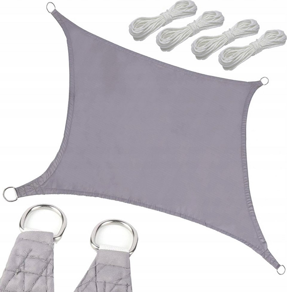 Verk Żagiel Plandeka Osłona Przeciwsłoneczna Ogrodowa Wodoodporna VERK 3x4m