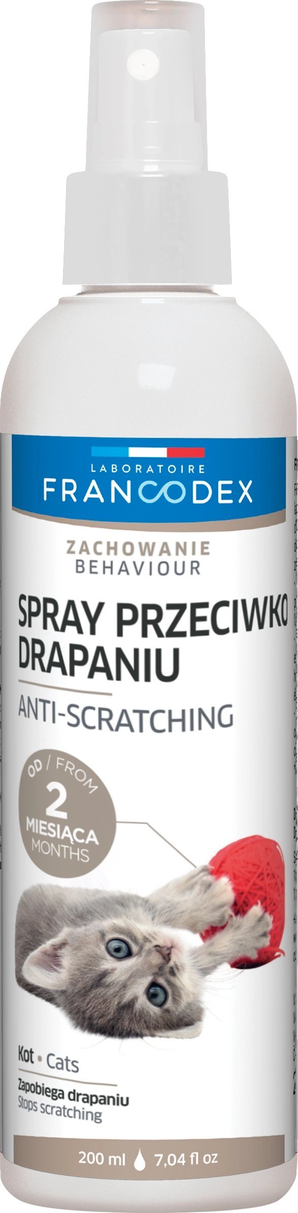 Francodex Spray przeciwko drapaniu przez kociaki i koty 200 ml (FR179128)