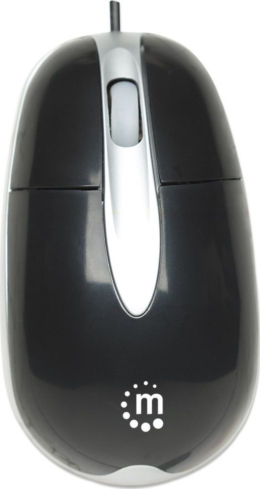 Mysz Manhattan USB 1000dpi Czarna Manhattan MH3