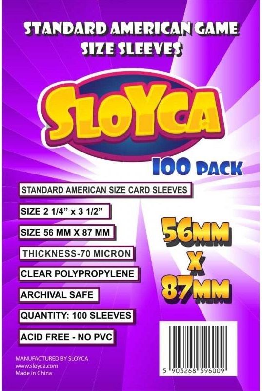 Baldar Koszulki Standard American 56x87mm (100szt) SLOYCA
