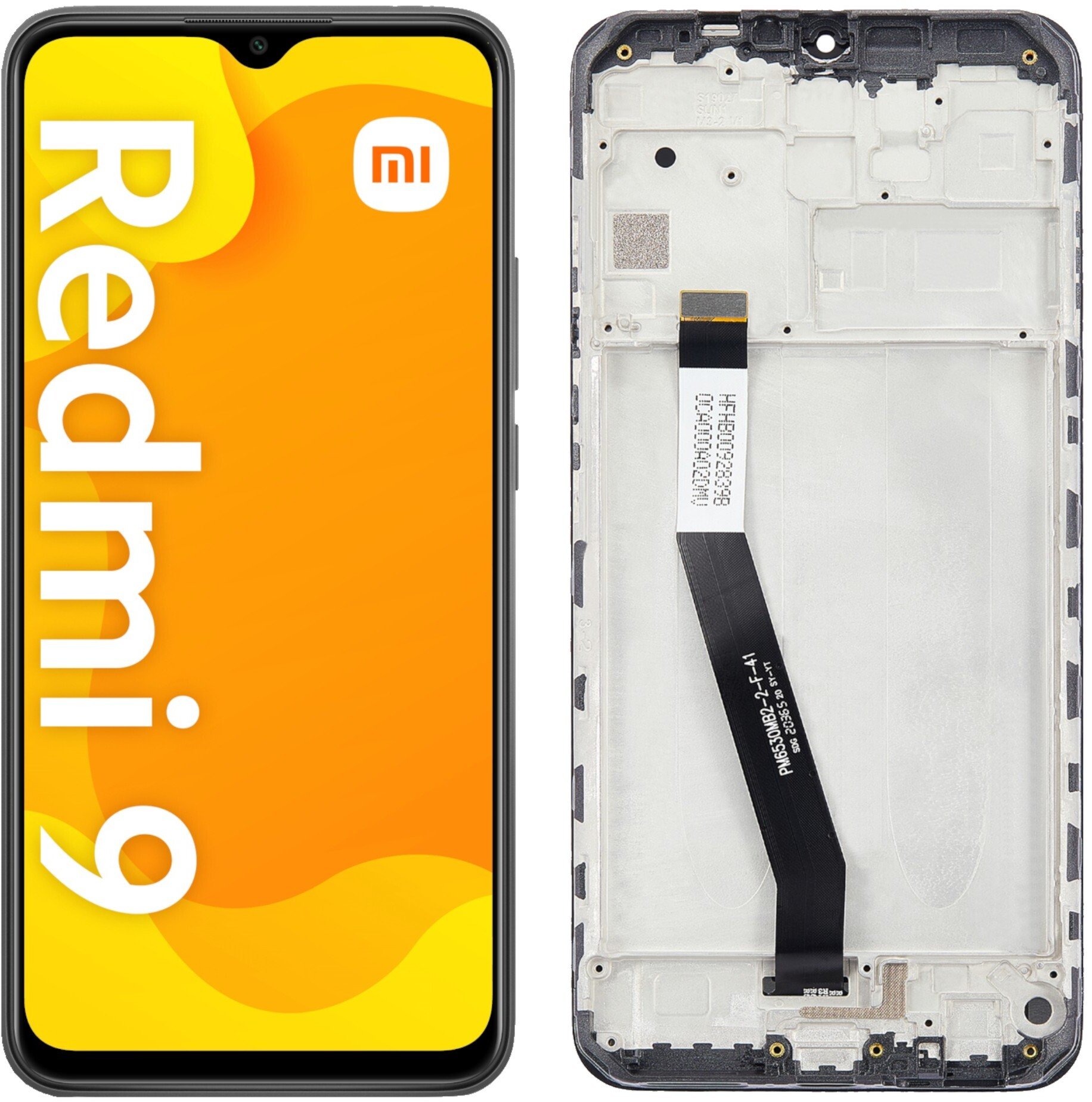 Wyświetlacz do Xiaomi Redmi 9 LCD M2004J19G Ekran Ramka