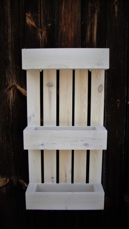 Tradgard Doniczka w stylu palety euro - 72 x 39 x 14 cm