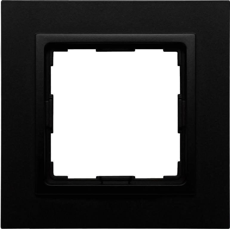 KOS VENA2 Ramka jedno ramkowa tworzywo lakierowane (kolorowe) czarny mat 520981