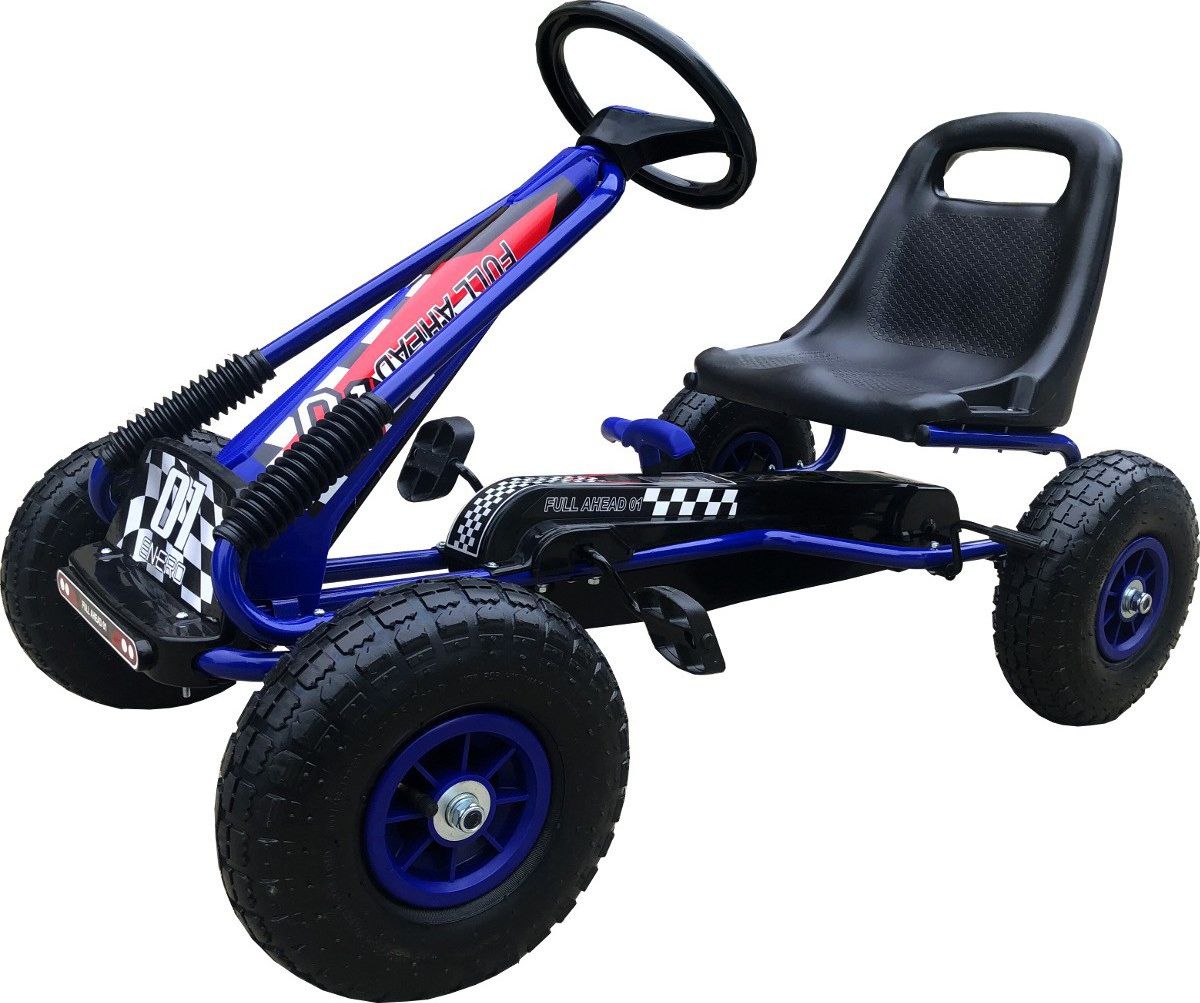 Enero Gokart Sportowy 01 Niebieski uniwersalny