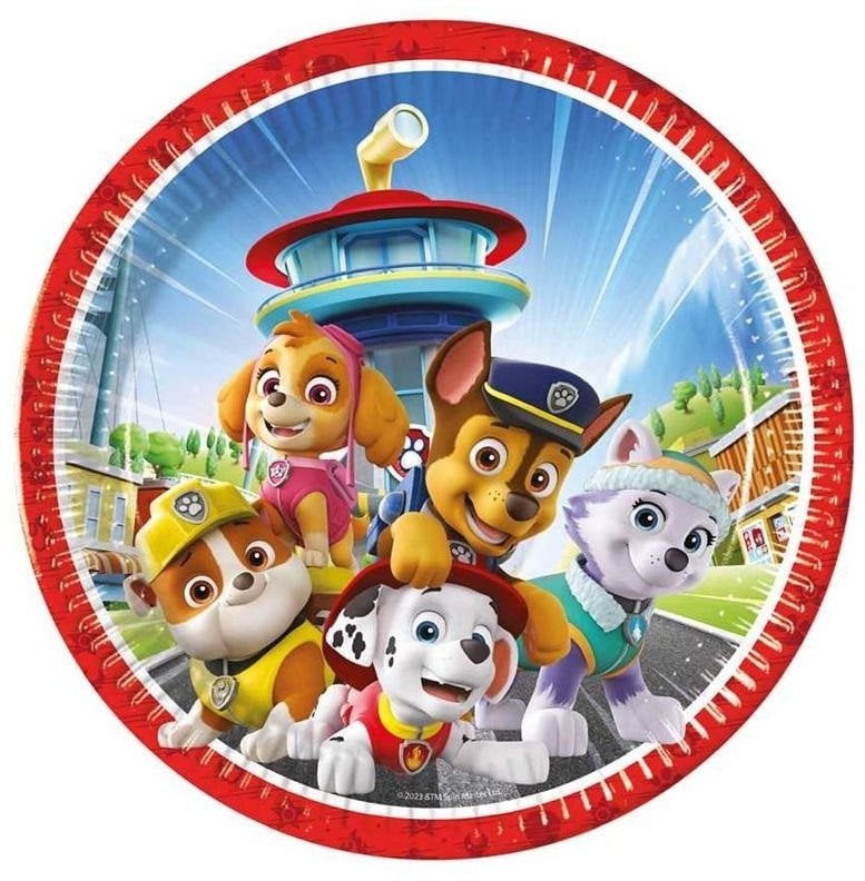 Talerzyki papierowe Paw Patrol 8szt