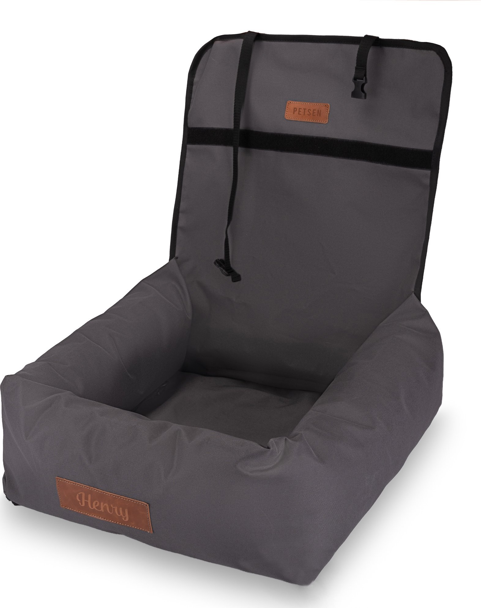 Dogeste Transporter dla psa lub kota ciemny szary