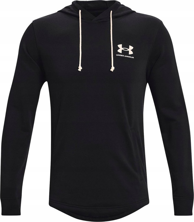 Under Armour Bluza męska Under Armour UA Rival Terry LC HD czarna 1370401 001 2XL