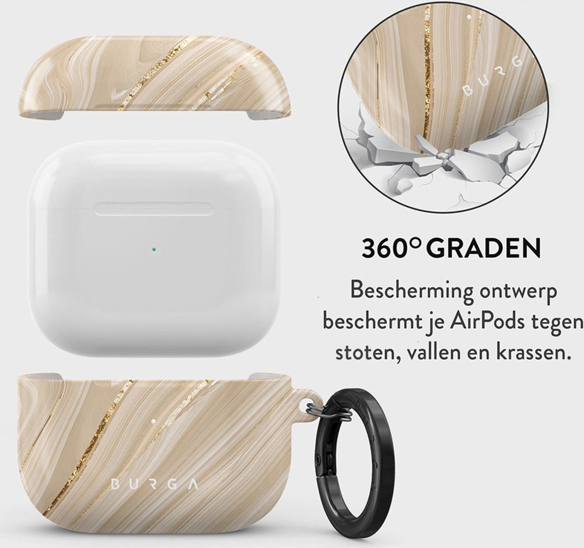 Burga Full Glam - Case for AirPods Pro