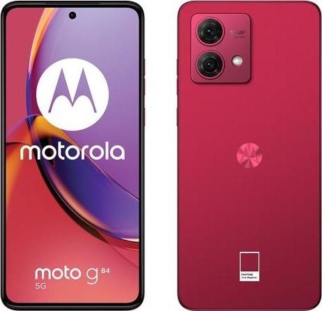 Smartfon Motorola Moto G84 5G 12/256GB Czerwony (Viva Magenta)