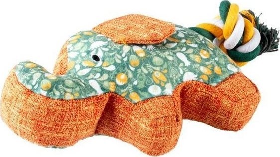 Duvo+ Duvo+ Zabawka Pluszowa dla Psa Słoń Zielono-Pomarańczowy