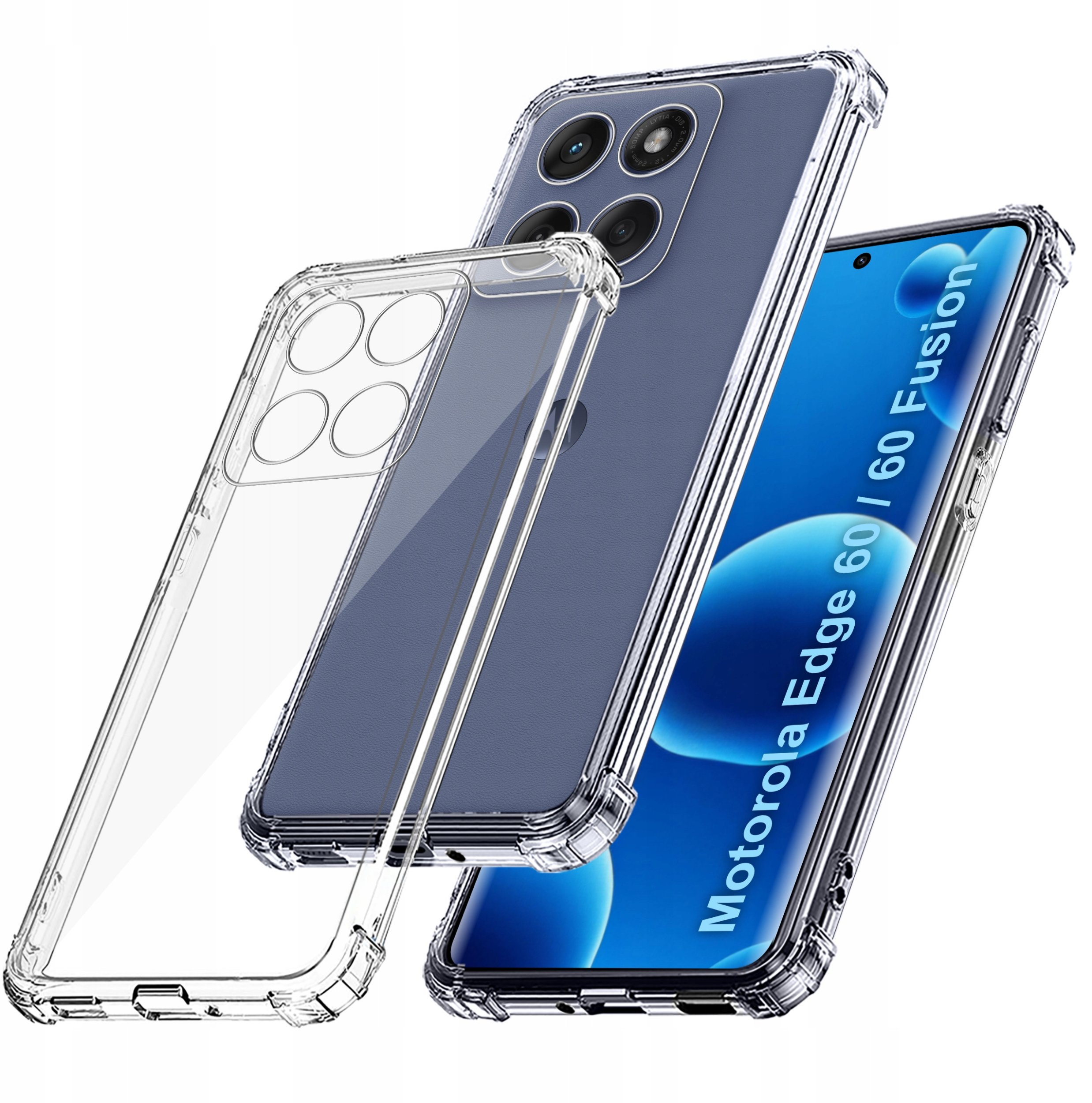 Etui do Motorola Edge 60 | 60 Fusion PANCERNE CASE SILICON GUMOWE