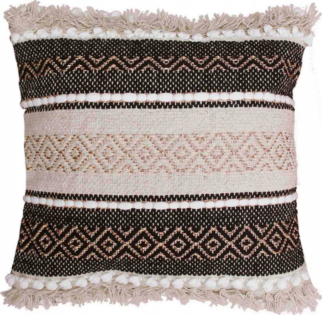 Douceur d`Interieur Poduszka ozdobna z metaliczną nitką MIRAGE, 40 x 40 cm