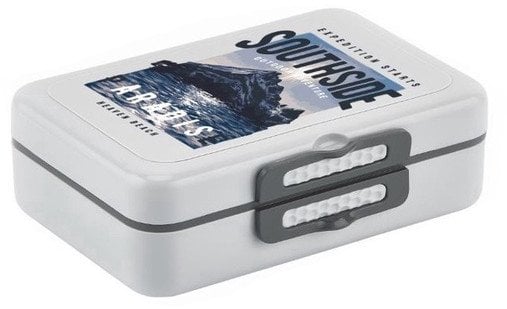 1000CC OKKO DECORATED PLASTIC LUNCH BOX