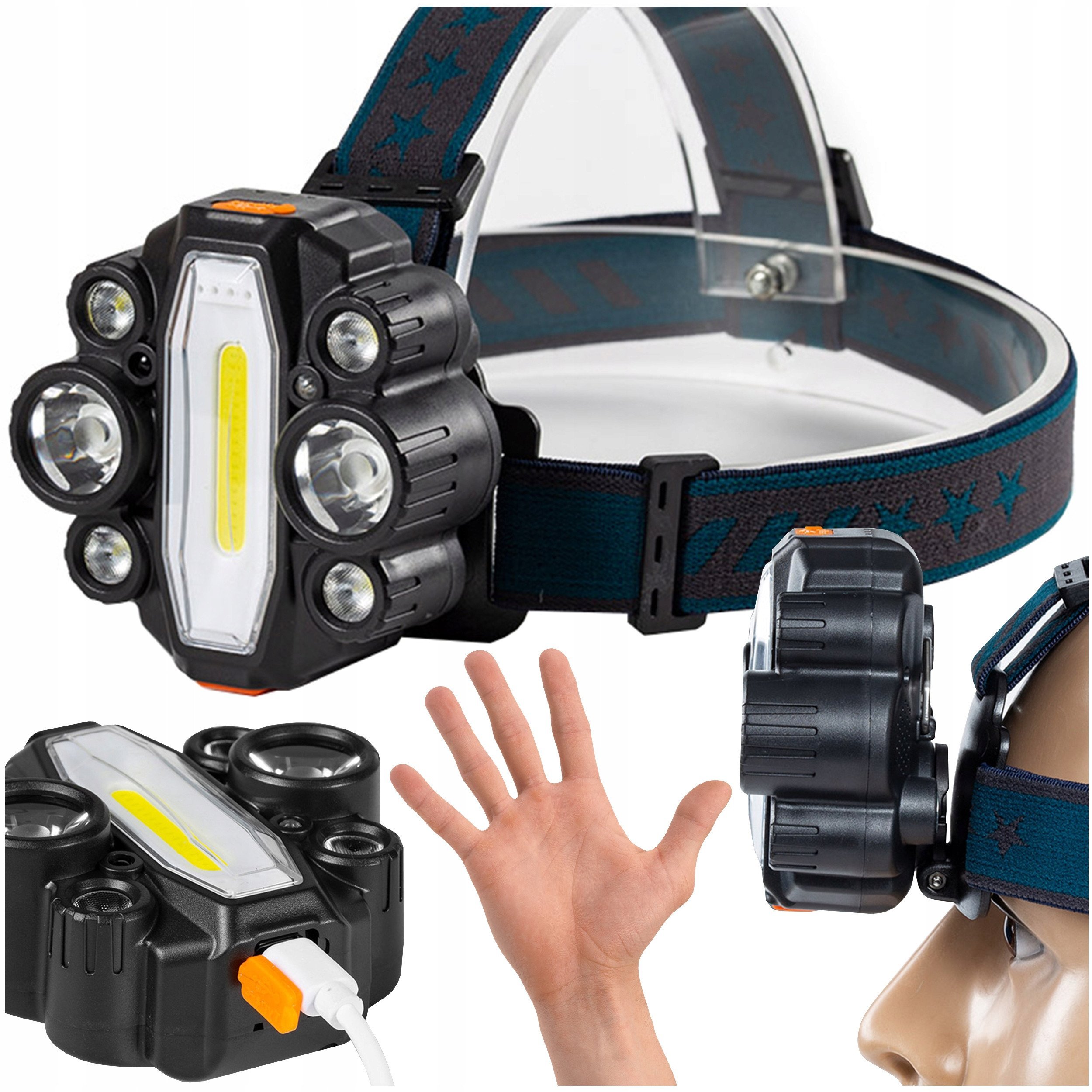 L8F1 LAMPKA ROWEROWA REFLEKTOR