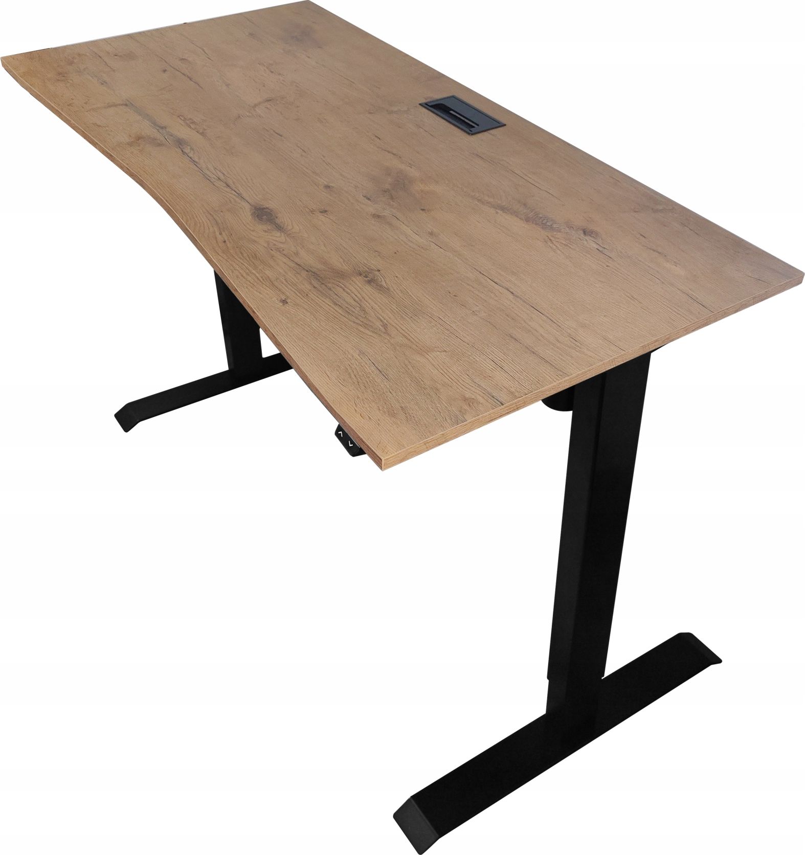 Biurko Zdesk AD-114B-Pp/B Brązowe 138 cm x 68 cm