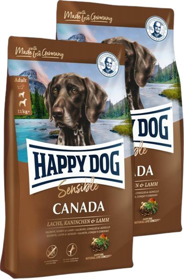 Happy Dog Happy Dog Supreme Sensible Canada 2x11kg