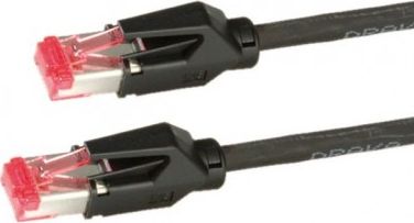 Draka DRAKA Patchcord S/FTP Kat.6 H czarny 20m