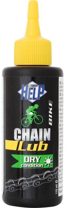 Olej do łańcucha rowerowego na suche warunki pogodowe 110 ml Super HELP Uniwersalny