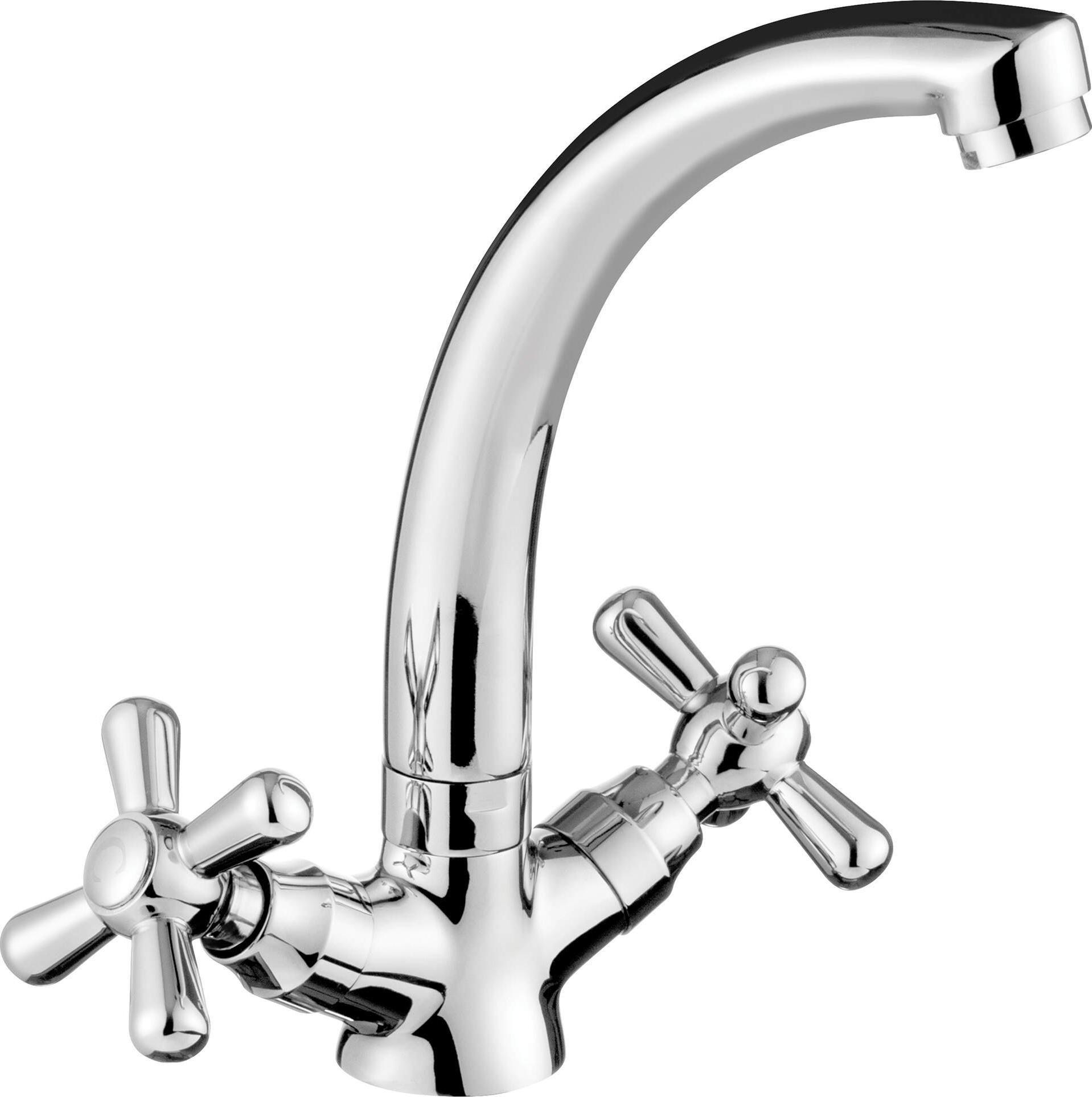 Bateria umywalkowa Deante BAT.SYMETRIO CHROM UMYWALKOWA STOJĄCA BEZ KORKA AUTOMATYCZNEGO