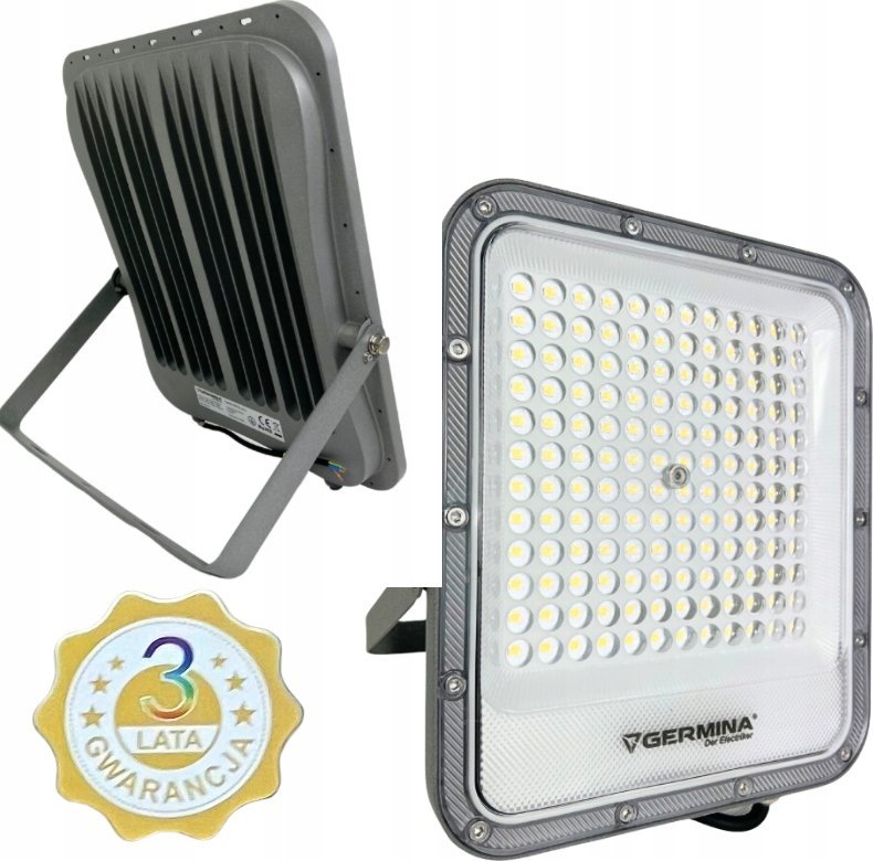 Naświetlacz Germina Naświetlacz LED, 100 W, 10000 lm, 5000 K, IP65, Ares