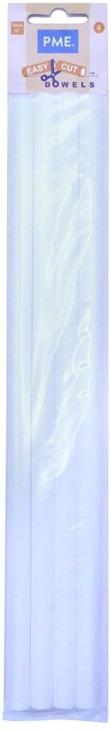 Wsporniki do tortów z tworzywa 4 sztuki 30 cm - PME