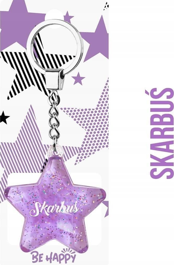 Brelok gwiazdka Skarbuś