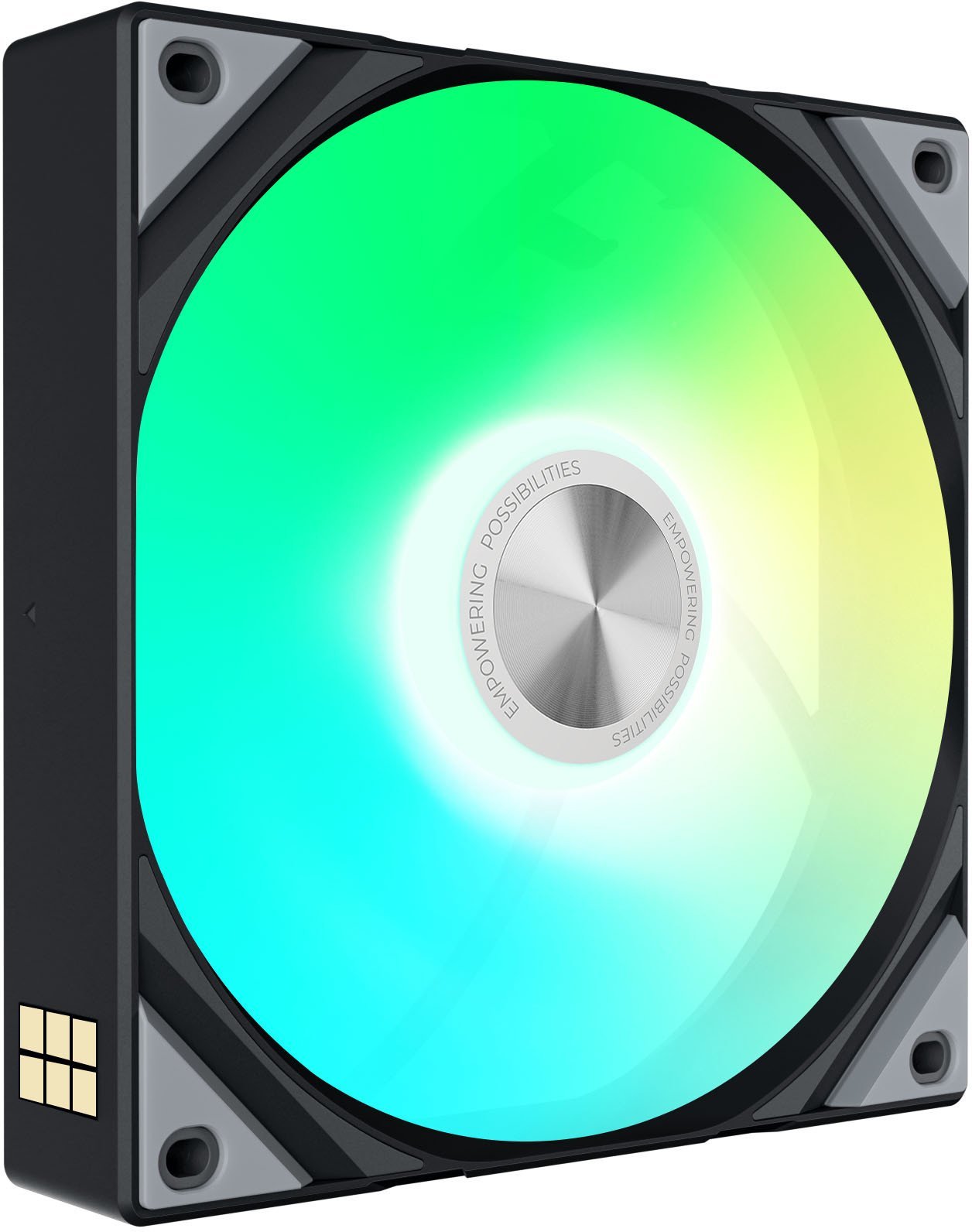 TRYX ROTA SL ARGB Lfter - 3er-Pack, 120 mm, schwarz